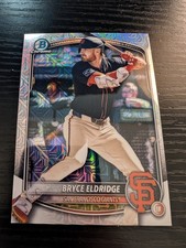 2025 Bowman Chrome Mega Box Prospects #BCP-180 BRYCE ELDRIDGE | Mojo Refractor