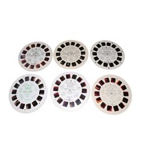 Vintage View-Master TV Character Reels Lot Muppets Mickey Rudolph Rugrats Kong