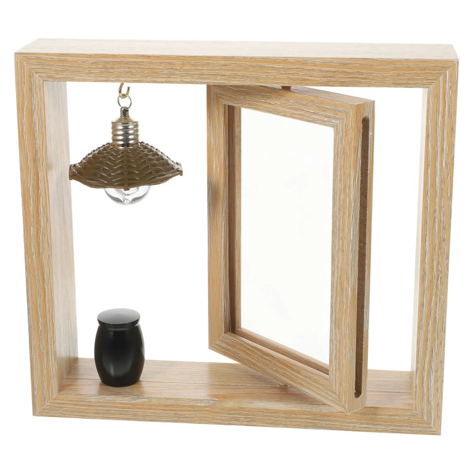 1 ensemble de cadre photo souvenir commémoratif petit cadre photo en bois - Photo 4/4