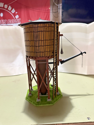 #ad MENARDS CRIPPLE CREEK WATER TOWER BUILDING ACCESSORY O GAUGE O SCALE TANK $55.00
