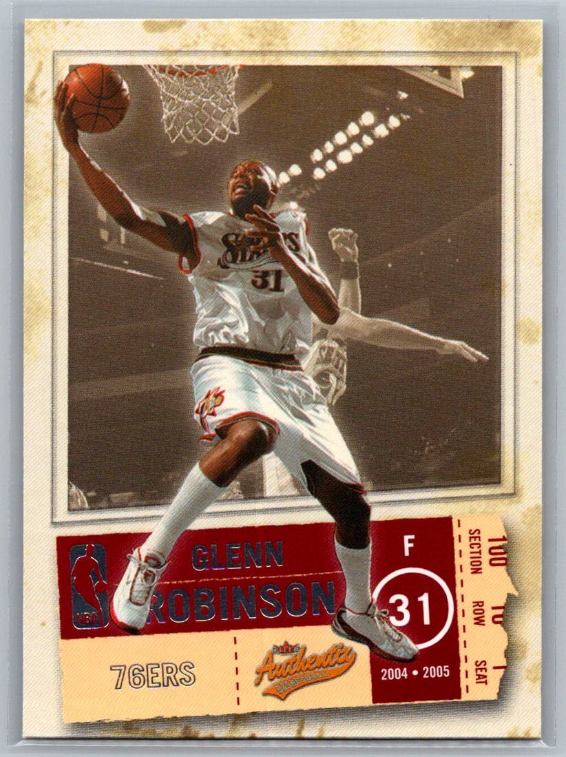 2004-05 Fleer Authentix #59 Glenn Robinson