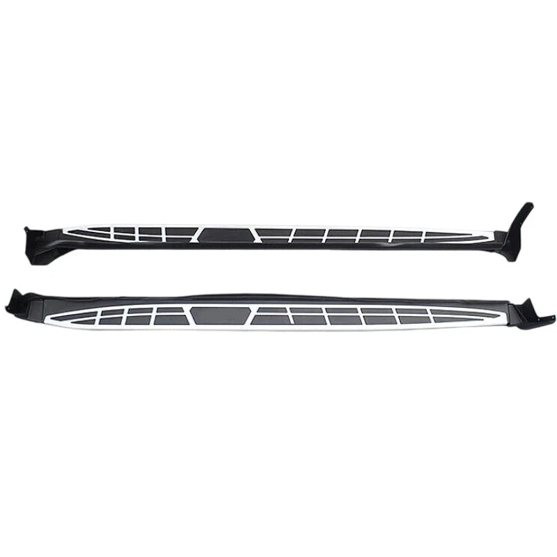 Par de estriberas protectoras para Hyundai Santa Fe 2013-2017 escalón lateral barra Nerf Foto 3 de 4