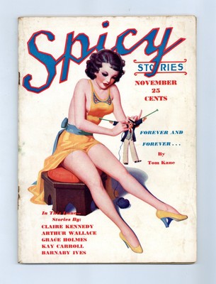 Spicy Stories 2nd Series Nov 1935 Vol. 5 #11 VG- 3.5