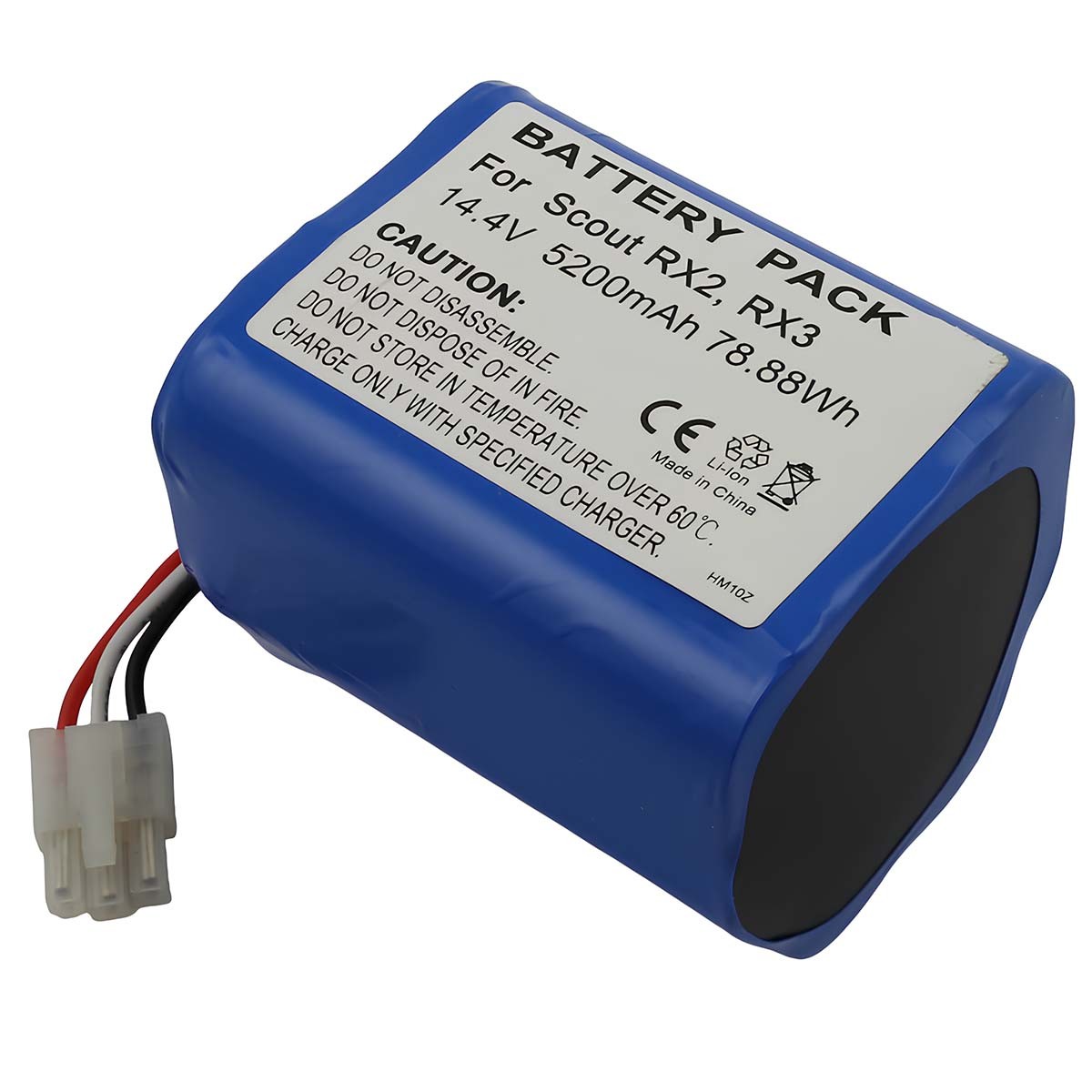 Batterie aspirateur robot Miele Scout RX3 RX2 Li-ion 14.4 V 5200 mAh