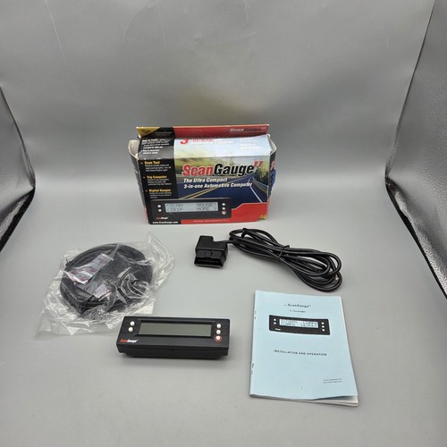 SCANGAUGE II SCANGUAGE 2 OBD2 Auto Vehicle Computer OBD II Code Reader Monitor