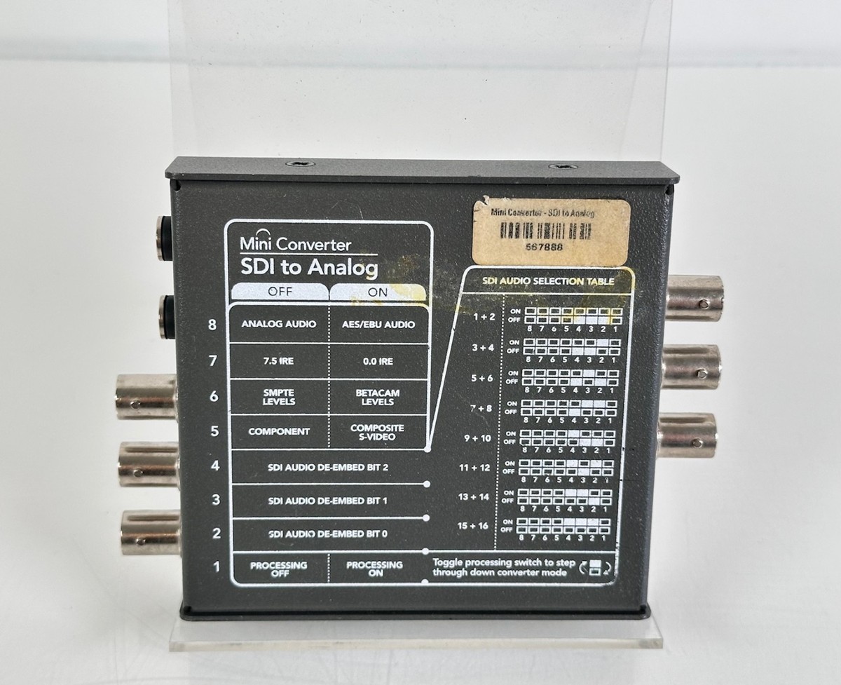 その他 Blackmagic Design SDI to Analog Blackmagic Design Mini Converter SDI to Analog CONVMASA B&H