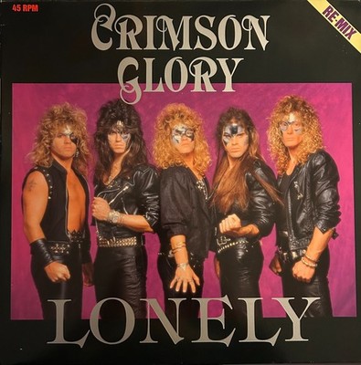 CRIMSON GLORY - Lonely - 12 inch Maxi Vinyl - RR 2448 1