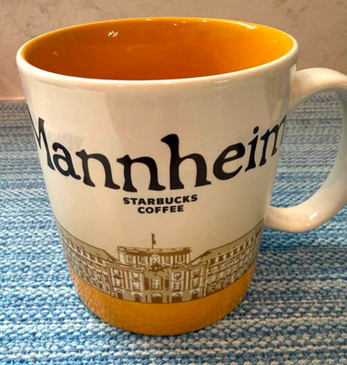 STARBUCKS   MANNHEIM GERMANY 2015 CITY MUG 16 oz, NWOB, SHIPS FROM FL