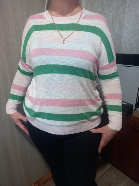 Women Phase Eight Sweater Pink Viscose 4XL