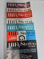 Hi Fi Stereo Review Magazine  1962 Lot Of 7