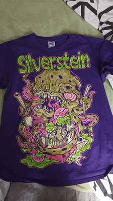 Rare Silverstein Monster Color Purple Unisex All size shirt Gift Fans S011
