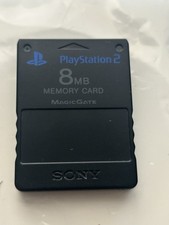 Sony PlayStation 2 8MB Memory Card - Black - SCPH-10020