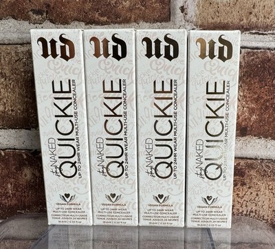 Urban Decay Naked Quickie 4pc Liquid Concealer Full Matte Waterproof 0.55oz