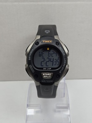 Timex Ironman Classic 30 Lap Watch 40mm Indiglo WR100M New Battery Quartz Mens