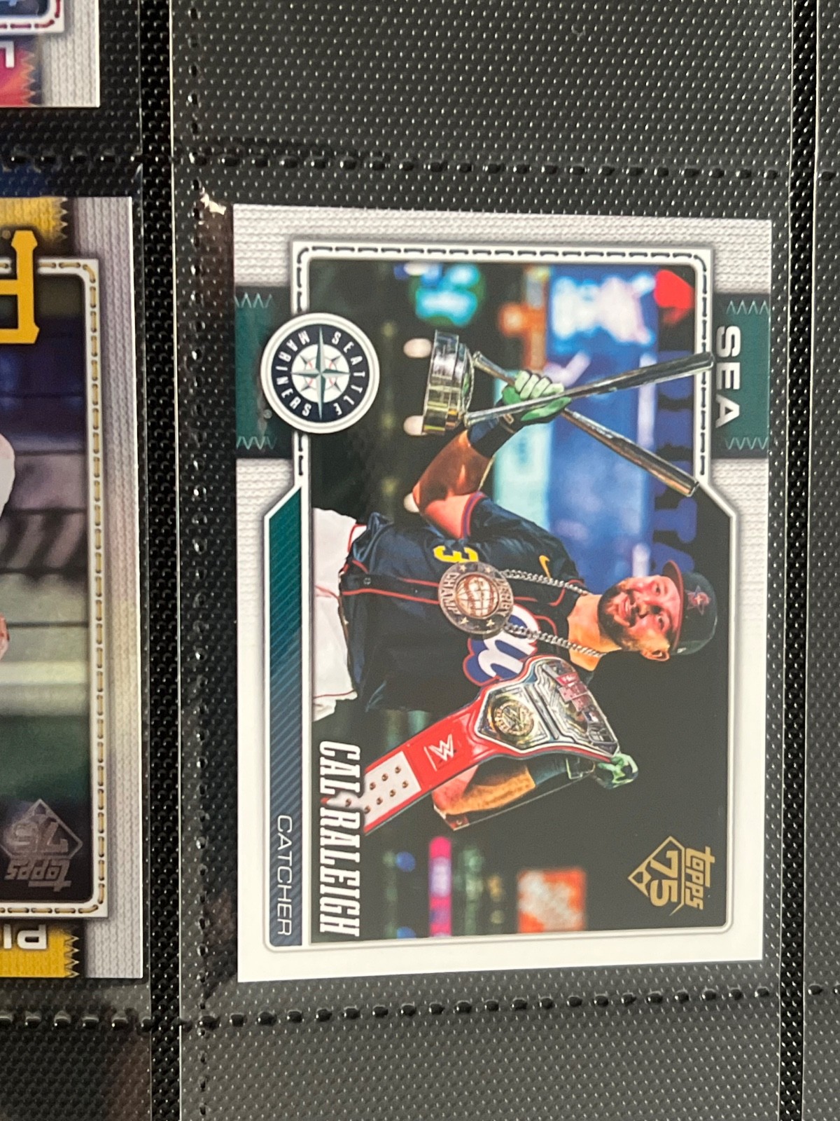 CAL RALEIGH 2026 Topps Series 1 GOLDEN MIRROR SSP VARIATION #140 Mariners