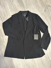 Simply Vera  Vera Wang Women’s Black Open Style Blazer, Size XL, NWT