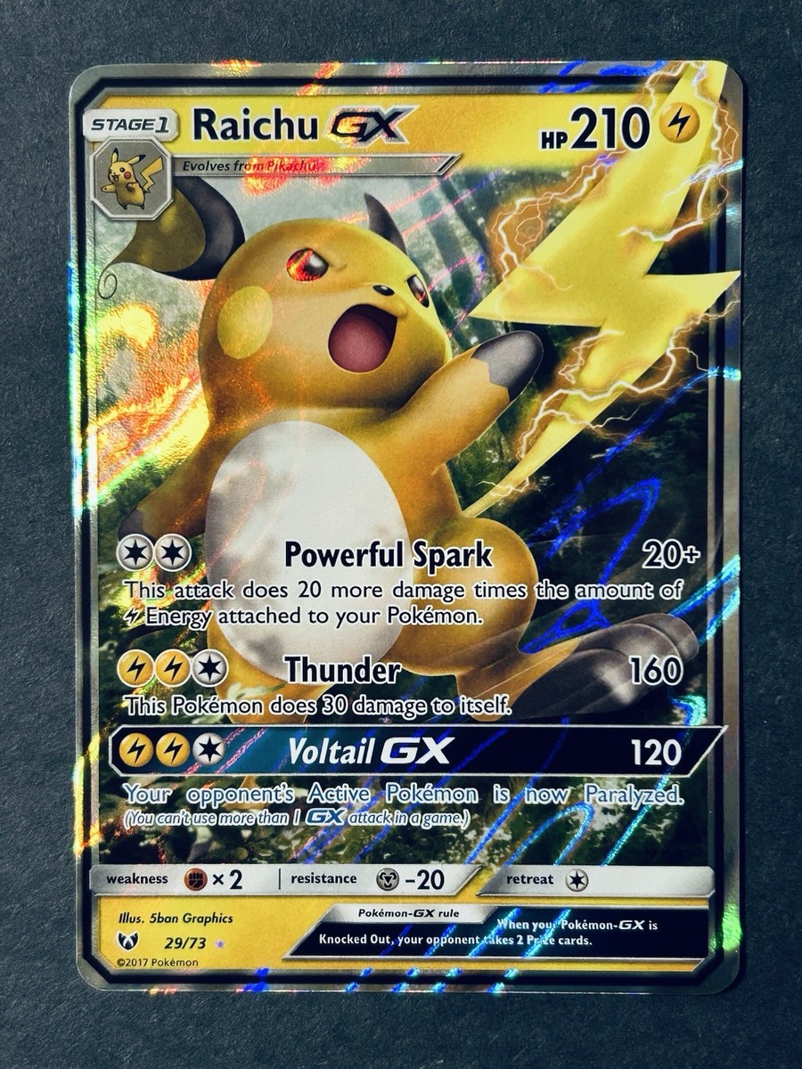 ポケモンカードゲーム Raichu GX 2017 S.E.P. Shining Legends 2017 Pokemon Shining Legends Raichu GX #29 PSA 9 MINT | eBay