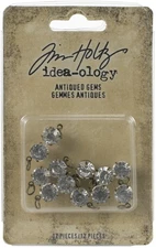 Idea-Ology Metal Adornments 12/Pkg Antiqued Gems