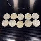 40% Silver 1967 Kennedy Half Dollar Half Roll Of 10   Lot #2