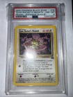 Pokemon Team Rockets Meowth #18 Black Star Promo Psa 8
