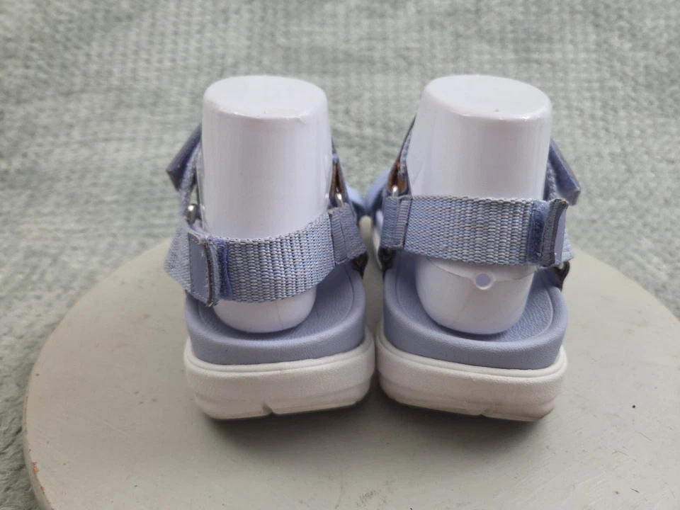 Sandalias FitFlop Surfa con correa trasera para mujer talla 7 púrpura nailon gancho y bucle punta abierta Foto 3 de 4