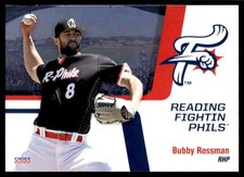 2022 Bubby Rossman Choice Minor League Rookie Card S2 Reading Phils Phillies