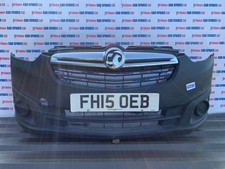 VAUXHALL COMBO 2300 L2H1 CDTI MK3 D 2015 BLACK FRONT BUMPER MARKS