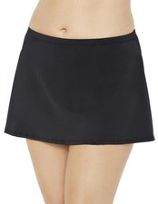 Swimsuits for All Women's Chlorine Resistant A-Line Swim Skirt Plus Sizes