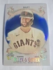 2021 Topps Allen & Ginter Chrome - Joey Bart #95 Blue Refractor /150 (RC)