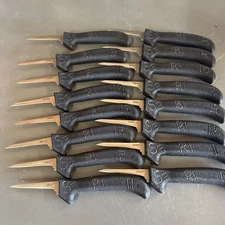 16 VERY USED Dexter Russell 11193 11193b Poultry Knife 3 1/4 In Ergo Clip Point