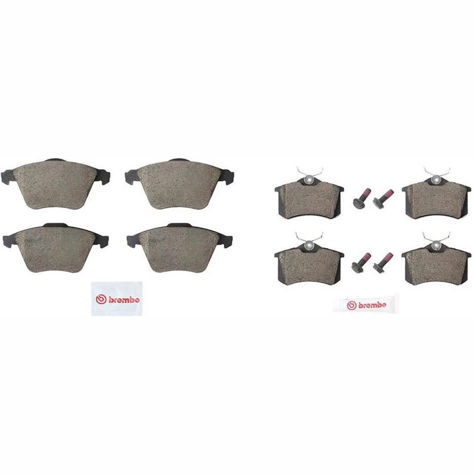 Pastilla de freno delantera trasera Brembo 8 para Audi A6 2002-2004 2002-2004 Audi A6 Quattro Foto 2 de 4