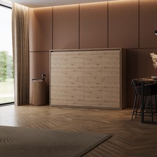 Lit escamotable SMARTBett140x200 Horizontal (M2 55 cm de profondeur)