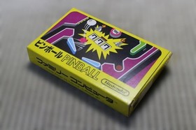 [Operation confirmed] Famicom software "Small Box/Pinball" Good condition