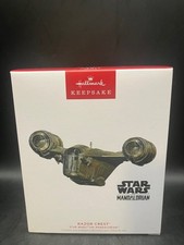 2022 Hallmark Keepsake Star Wars  Razor Crest  Magic Sound Ornament - NEW