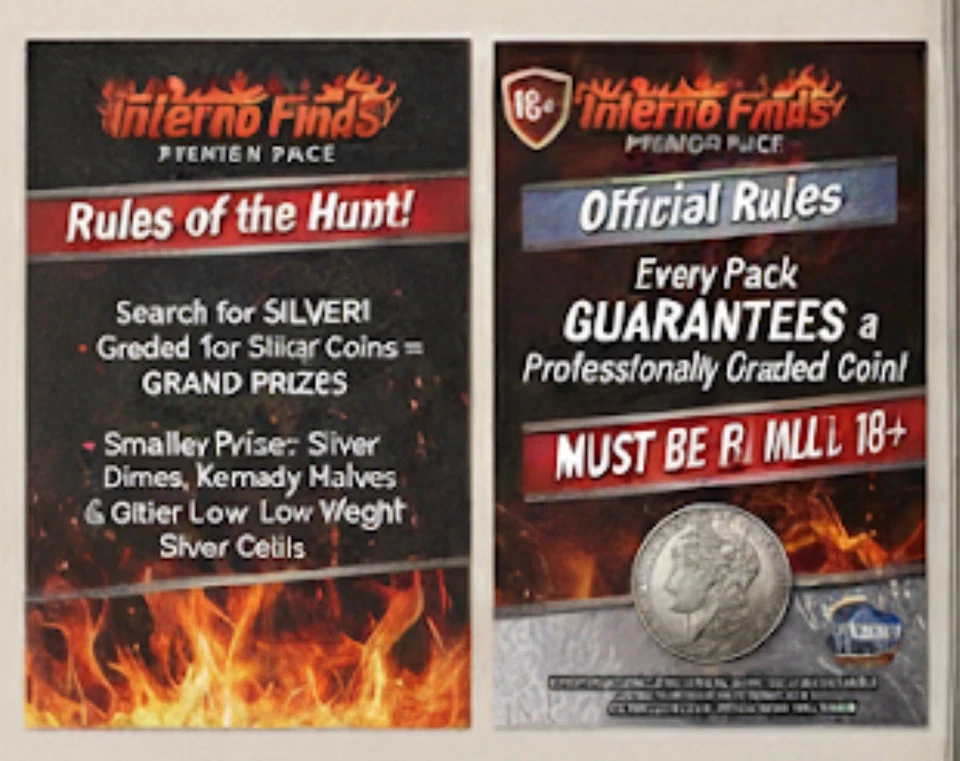 Inferno Finds Premium Edition Graded Coin Silver Search - Image 2 of 2
