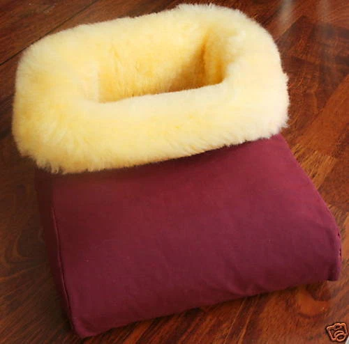 FÖRSTER Kuschelig schöne, echt Lammfell Fußtasche - Fußwärmer, Fußsack - Made in Germany