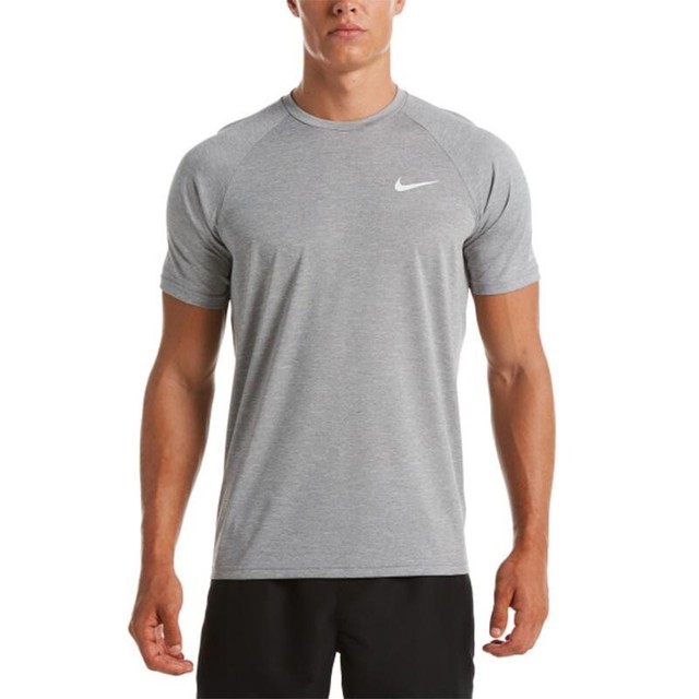 Nike Men's DRI-FIT Heather Hydroguard Swim Shirt, Light Blue Fury, 2XL | eBay