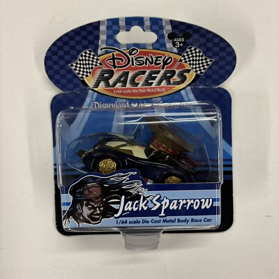 NIP Disney Racers Jack Sparrow Pirates of the Caribbean 1/64 Die