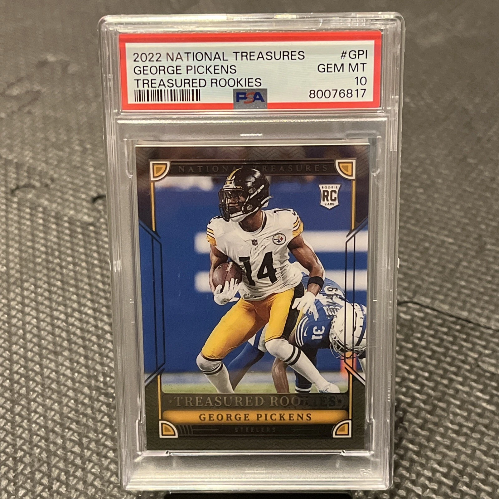 George Pickens Panini National Treasures Treasured Rookies #GPI Base