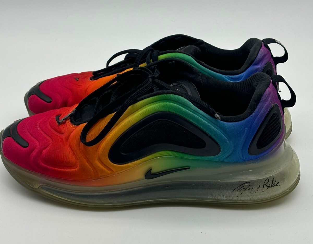 nike rainbow black air max 720