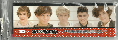 ONE DIRECTION group/polka dot 2012 OFFICIAL merchandise STATIONARY SET sealed 1D