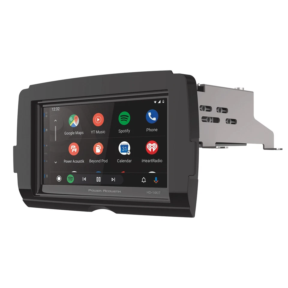Power Acoustik HD-14KIT Motorcycle Audio 7" Head Unit for 2014+ Harley Touring - Image 4 of 4