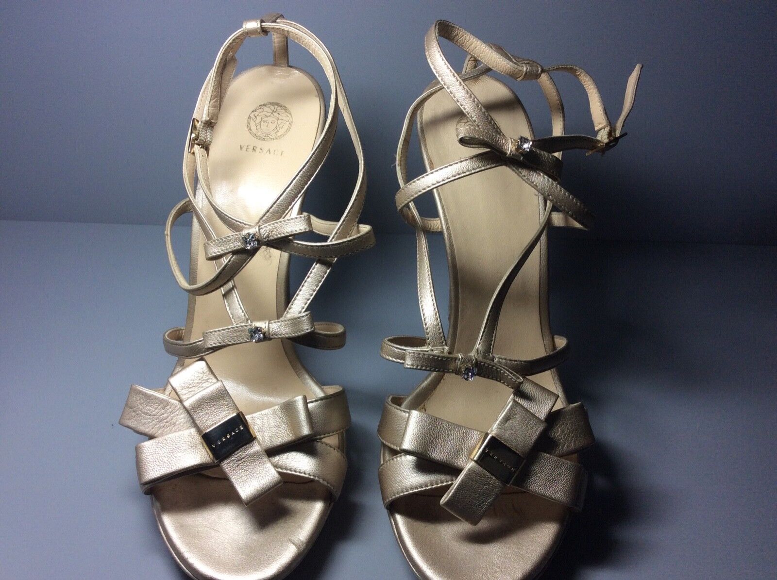 Para Mujeres Beige Versace zapatos talla 39 Para Para Para Mujeres Beige Versace zapatos talla 39 cómodo