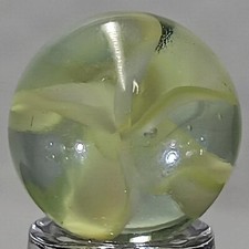Vintage Vitro Hybrid Cat's Eye Marble .62 Inches Near-Mint Condition