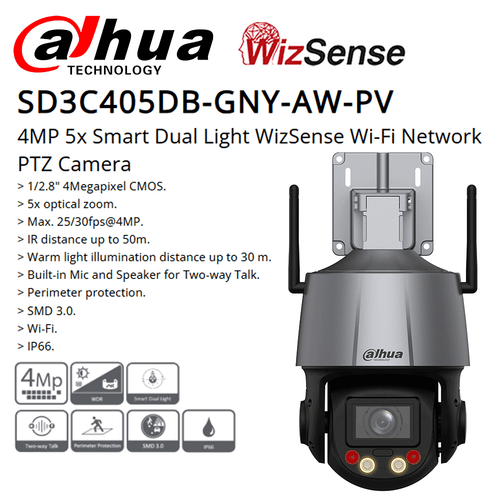 Original Dahua PTZ 25X ZOOM 4MP 8MP Smart IR Starlight TiOC IP PTZ Cameras Lot - Picture 2 of 18