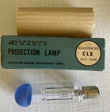 Lampada di Proiezione CLX 300W 115V Lafayette Radio Electronics Corp.