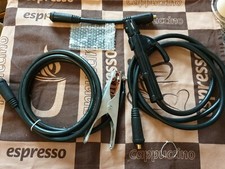MMA ARC Set Elektrodenhalter + Erdkabel (8mm Durchmesser Lug) 2m 200A T&Uuml;V 16-25mm&sup2;