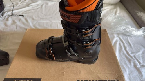 SALOMON S/PRO ALPHA 100 GW MENS ON-PISTE SKI BOOTS - BLACK/DARK GREY - SIZE 26 - Picture 14 of 14