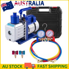 4.8CFM Vacuum Pump 1Stage Air Conditioning Refrigeration Tools Manifold Gauges