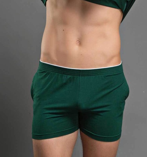 Men's Ultra Soft Modern Modal Lounge Sleep Shorts Casual Home Short Pants Trunks - Picture 11 of 14